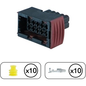 Resim TE Connectivity Corsa Far Soketi 10 Pin Kablosuz 