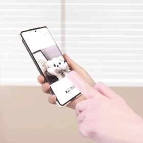 Resim Akıllı Durak Silikon Nemlendirici Eldiven 