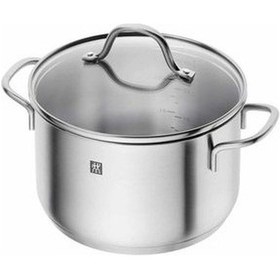 Resim Zwilling Flow Çelik Tencere Seti 5 Parça Gümüş 