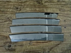 Resim Ueskrom Vw Golf 4 Uyumlu Krom Ön Panjur 1998-2004 4 Parça Paslanmaz Çelik 