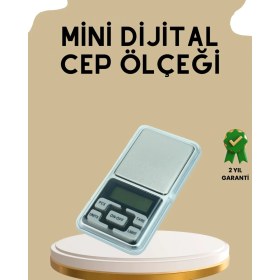 Resim Marsilyan Kapaklı Dijital Cep Terazisi Hassasiyet 300 gr 