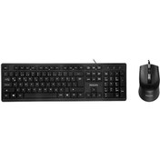 Resim AVAGO PHILIPS Philips C234 Siyah Usb Q Standart Klavye ve Mouse Set 