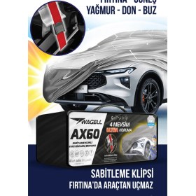 Resim Budge Ssangyong Torres -AX60 Klipsli Araba Brandası - Oto Çadır Örtü 