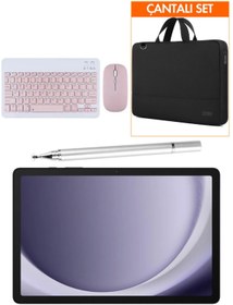 Resim Samsung Galaxy Tab A11+ Plus 6gb 128GB 11'' Tablet+Rose Kalem+Pembe Klavye+Çanta 