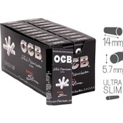 Resim OCB Stick Tutun Filtresi Sigara Filtresi Sünger Ağızlık 5.7 Mm 20 Paket 