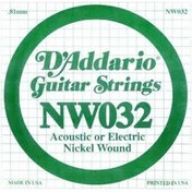 Resim D'Addario NW032 Gitar Teli 