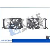 Resim KALE FAN MOTORU KOMPLE (FORD TRANSIT V347/V348 KLIMASIZ 2.2 130PS/140PS 06-14) 