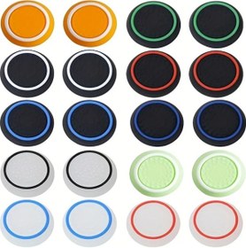 Resim Gaojunshop01 20 Adet Ps4 Ps5 Xbox One Serisi Kumanda Joystick Başlığı Yüksek Hassasiyet 