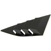 Resim Aubyhe Ford st Rs Mk3 İçin Abs Plastik Arka Pencere Perdesi, Karbon Fiber Stil Siyah Seçenekli 