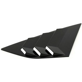 Resim Aubyhe Ford st Rs Mk3 İçin Abs Plastik Arka Pencere Perdesi, Karbon Fiber Stil Siyah Seçenekli 