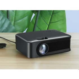 Resim TechTic Aun A30C Bataryalı Mini Taşınabilir Projeksiyon Cihazı 