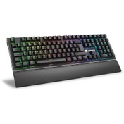 Resim GameBooster GB-G908 Bolt Red Switch Rainbow Mekanik Gaming Klavye 