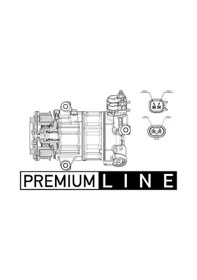 Resim Mahle Acp654000p Klima Kompresoru 2203489 2237045 2469393 