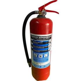 Resim Yıldırımlar 6 kg Tozlu Yangın Söndürme Tüpü 