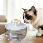 Resim 1 adet 1.5L Otomatik Kedi Su Çeşmesi, USB Güçlü Döngüsel Filtreli, Taze Süzülen İçme Suyu için Şeffaf Tasarım, Güvenli Düşük Voltajlı (36V) Evcil Hayvan Hidrasyon İstasyonu Kediler ve Köpekler için, Kediler için Su Çeşmesi 