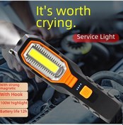 Resim Besthome1 Usb Şarjlı Manyetik Led Çalışma Lambası - Araç Tamiri, Kamp, Parlak Işık Yd-6302a Kurubatteri Versiyonu 