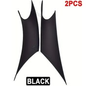 Resim Xuweiwei Siyah Bmw 3 4 Serisi F30 F35 Kapı Kolu Koruyucu Kılıf İç Çekme Paneli 