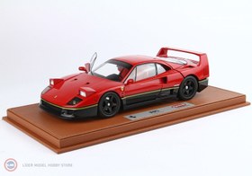 Resim 1:18 BBR 1987 Ferrari F40 Red-Black Gold stripe 