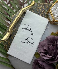 Resim Baskılı Söz Düğün Nişan Peçetesi 20 Adet 