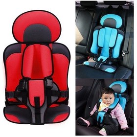 Resim Sones Araba Taşınabilir Çocuk Koltuğu, Boyut: 54 X 36 X 25cm Kırmızı + Siyah 