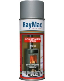 Resim Raymax Isıya Dayanıklı Sprey Boya Gri 400Ml 