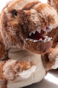 Resim Twigy Trek Çocuk Hayvanlı Panduf Kahverengi 30/37 