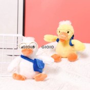 Resim Silver1 Iyi Şanslar Bebek Sevimli Karikatür Peluş Bebek Çanta Kolye Kız Öğrenci Bebek Asılı Anahtar (Yurt Dışından) 