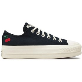 Resim Converse Ctas Lıft Cherry Kadın Ayakkabı A08862c A08862c Siyah Siyah 