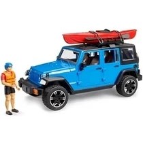 Resim Bruder Jeep Wrangler U. Rubicon, Kano ve Sürücü BR02529 