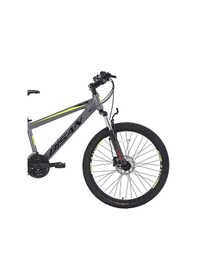 Resim Bisan Cooper Dağ Bisikleti 35 Cm Hd 26 Jant 21 Vites Füme Siyah Sarı Füme Sarı 