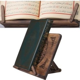 Resim Twomm Masaüstü Desenli Ahşap Rahle 