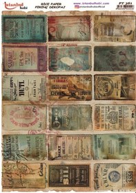 Resim Pirinç Dekopaj Kağıdı 30x42cm Pt-361 