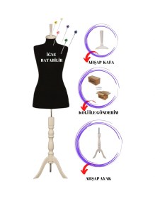 Resim 46 Beden Full Iğne Batabilen Terzi Mankeni Prova Mankeni Vitrin Mankeni Po-01 8921 