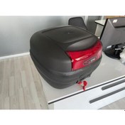 Resim First Bag Motosiklet Çantası 33 Litre Kırmızı Reflektörlü 