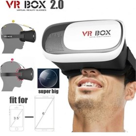 Resim Vr Box 3.0 Sanal Gerçeklik Gözlüğü + Bluetooth Kumanda 