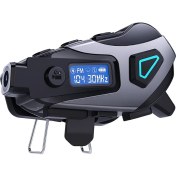 Resim Qasul Kameralı Ekranlı Intercom Bluetooth Motosiklet Kask Kulaklığı 32 GB Sd Kart Hediyeli 