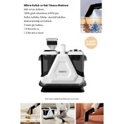 Resim WHIRTZ WR-EA-1000 Halı Yıkama Makinesi Islak Kuru Temizlik | Halı ve Koltuk Temizleyici | 650W 