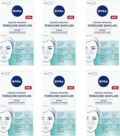 Resim Nivea Gözenek Temizleme Bantları 4'lü x 6 Paket 