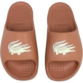 Resim Lacoste Serve 2.0 Kadın Terlik 7-45cfa0005f57 Kahverengi 