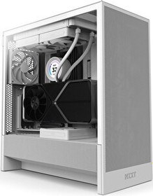 Resim Nzxt H Series H5 Flow CC-H52FW-01 Beyaz ATX Mid Tower Gaming (Oyuncu) Kasa 