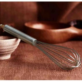 Resim Şirin Aksesuar Home Metal Saplı Çelik Çırpıcı 30CM 