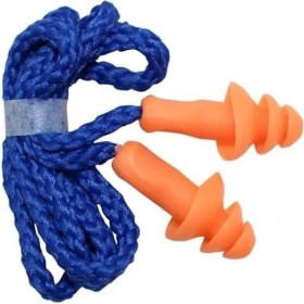 Resim Yüzücü Tıkaç, Pu Kulak Tıpası, Gürültü Engelleyici Uyku ve Yüzme Için Snr 29DB Pu Ipli Kulak Tıkacı 