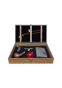 Resim Pipsan Pipo Ahlat Ağacı Balsa Filitreli Çakmaklı Cüzdanlı Tesbihli Set 605728-509164 