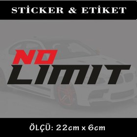 Resim no lımıt oto sticker ön arka cam yazısı - tuning modifiye 
