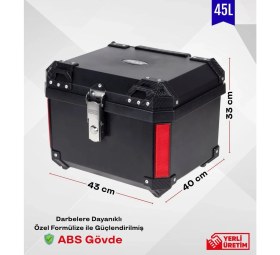 Resim Ebakbak Motosiklet Arka Çanta Karbon Desen Aliminyum Pro-X 45 Litre Motor Çantasımotosiklet Arka Çanta Karbon Desen Aliminyum Pro-X 45 Litre Motor Çantasımotosiklet Arka Çanta Karbon Desen Aliminyum 45 Litre 