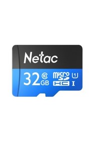 Resim Netac 32gb Micro Sdhc U1/c10 Nt02p500stn-032g-r Up To 80mb/s , Sd Adapter 