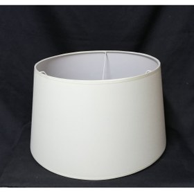 Resim Allians Kumaş Lambader Şapkası, Büyük Abajur Şapkası, 40 cm Çap, Şık ve Modern 