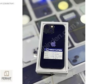 Resim Apple iPhone 13 Mini İkinci El TR | 128 GB | Siyah 