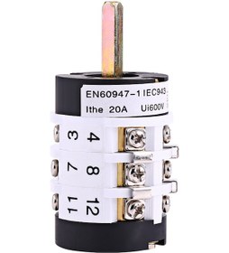 Resim Huiliang 380v 20a Tekerlek Anahtarı 