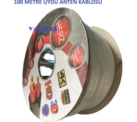 Resim Ncpline Uydu Çanak Anten Kablosu 100 M Yüz Metre Tv Kablo 